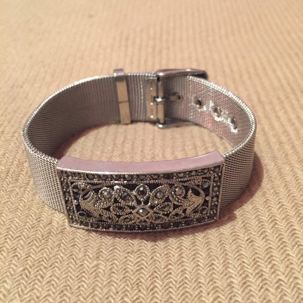 Silver Mesh Bracelet